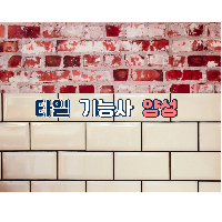 타일 기능사 자격증